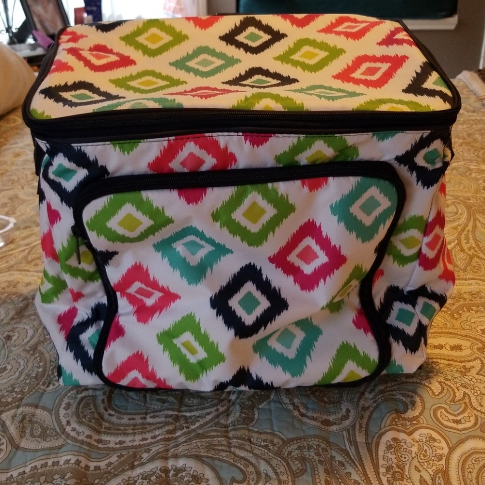 Brand new rolling cooler